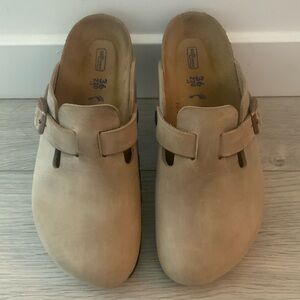Birkenstock Boston Oiled Leather Soft Footbed